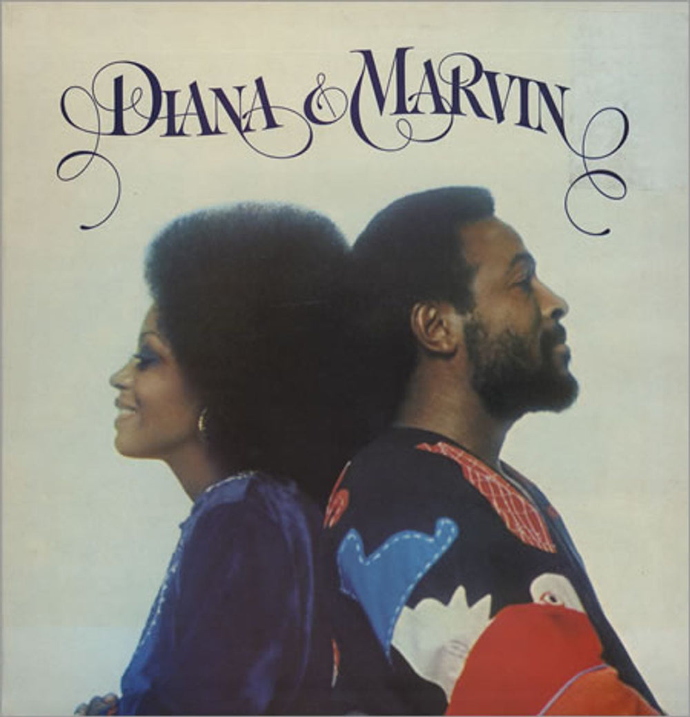 Diana Ross Diana & Marvin UK vinyl LP album (LP record) STMS5001