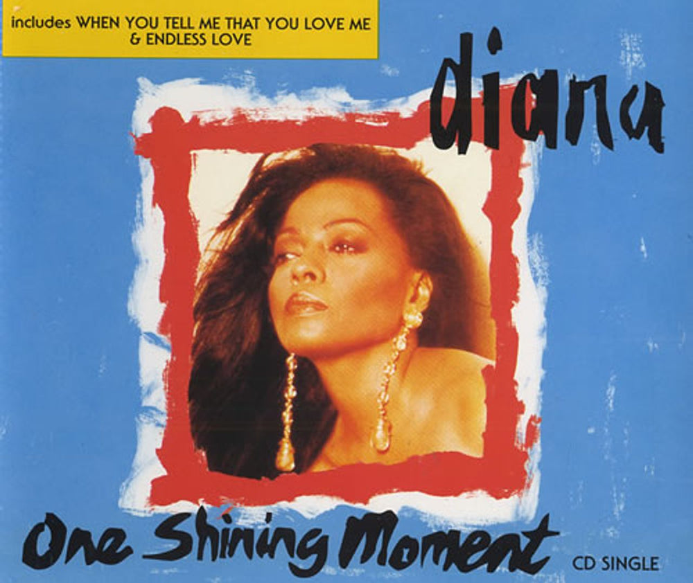 Diana Ross One Shining Moment UK CD single (CD5 / 5") CDEM239