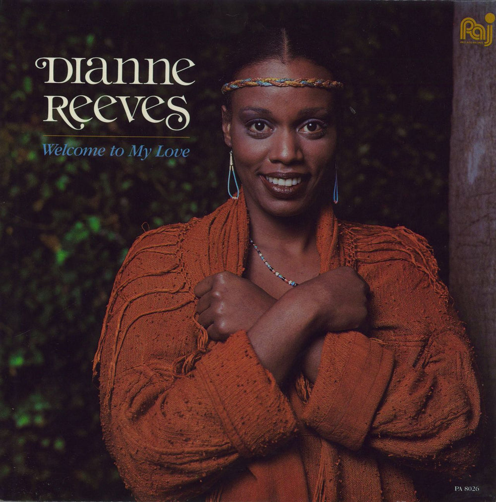 Dianne Reeves Welcome To My Love US vinyl LP album (LP record) PA8026