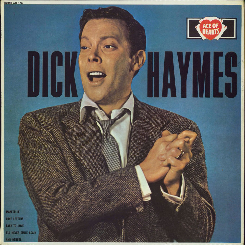 Dick Haymes Love Letters UK vinyl LP album (LP record) AH108