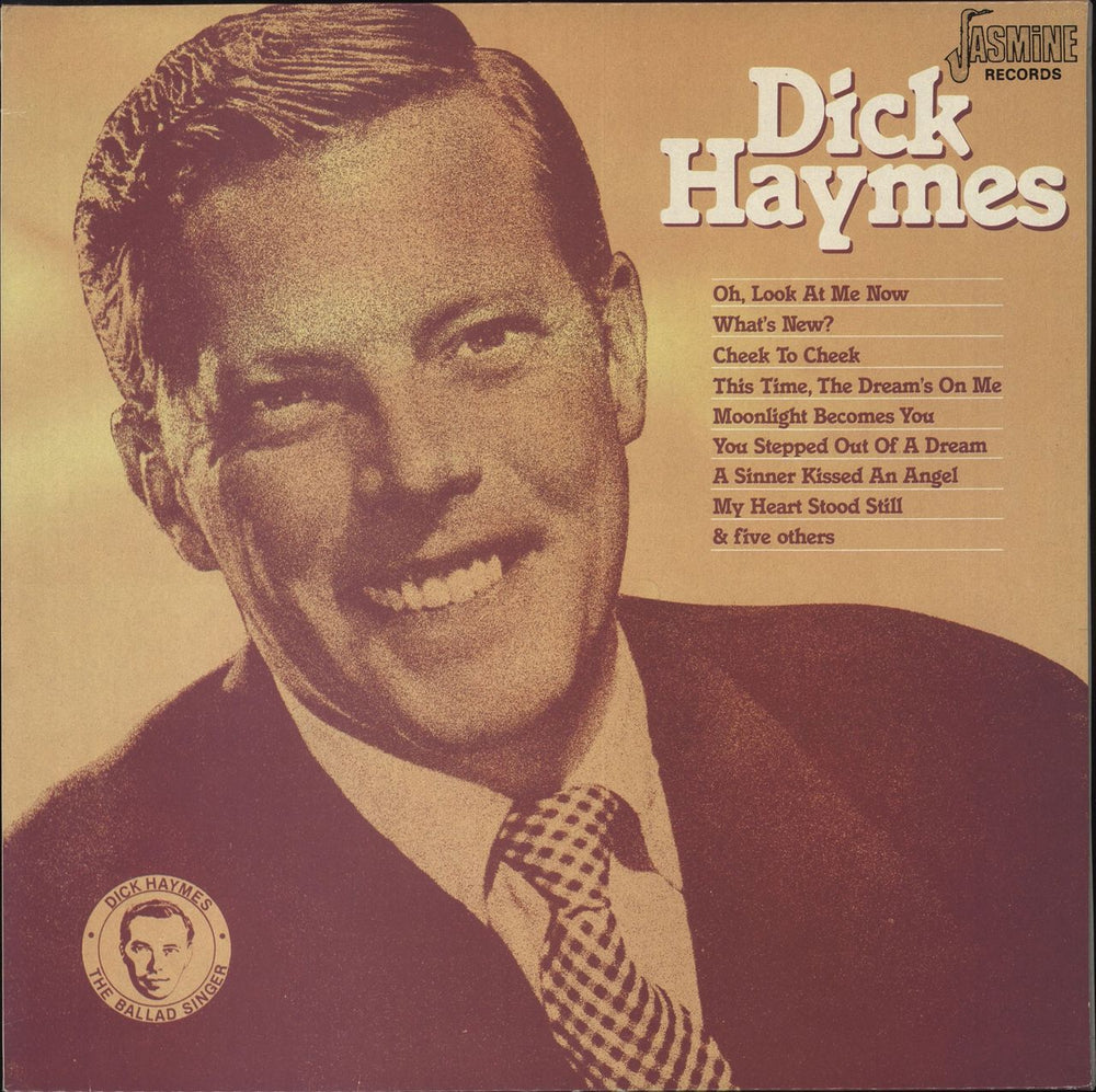 Dick Haymes The Ballad Singer UK vinyl LP album (LP record) JASM2525