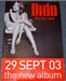 Dido Life For Rent UK Promo poster PROMO POSTER