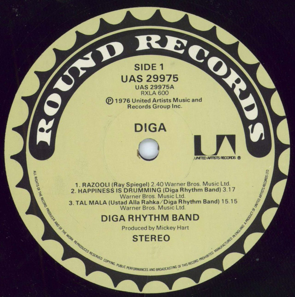 Diga Rhythm Band Diga UK vinyl LP album (LP record) DXGLPDI793989