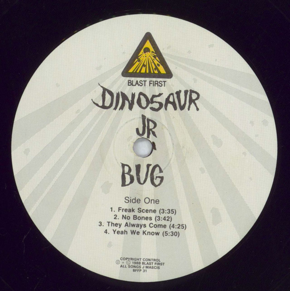 Dinosaur Jr Bug - 2nd - VG UK vinyl LP album (LP record) DJRLPBU828968