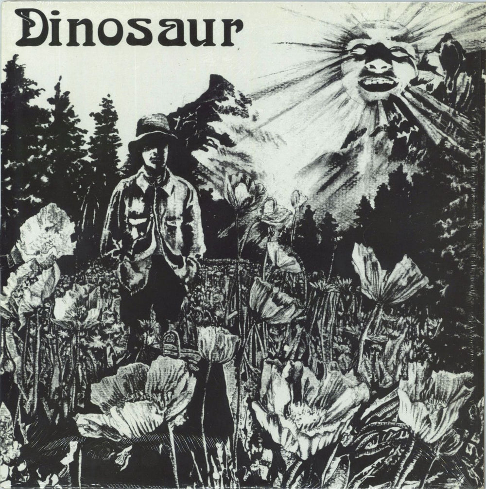 Dinosaur Jr Dinosaur - Red label US vinyl LP album (LP record) HMS015