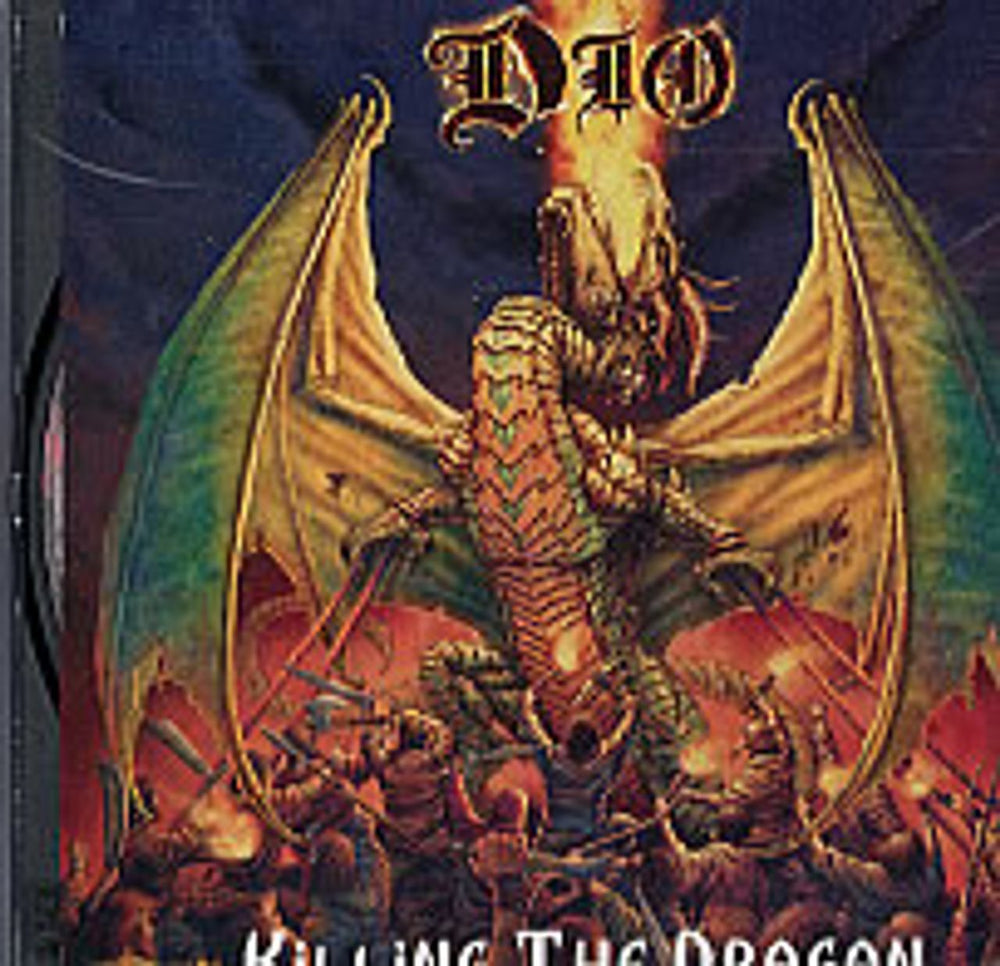 Dio Killing The Dragon US Promo CD album (CDLP) ADV15199-2