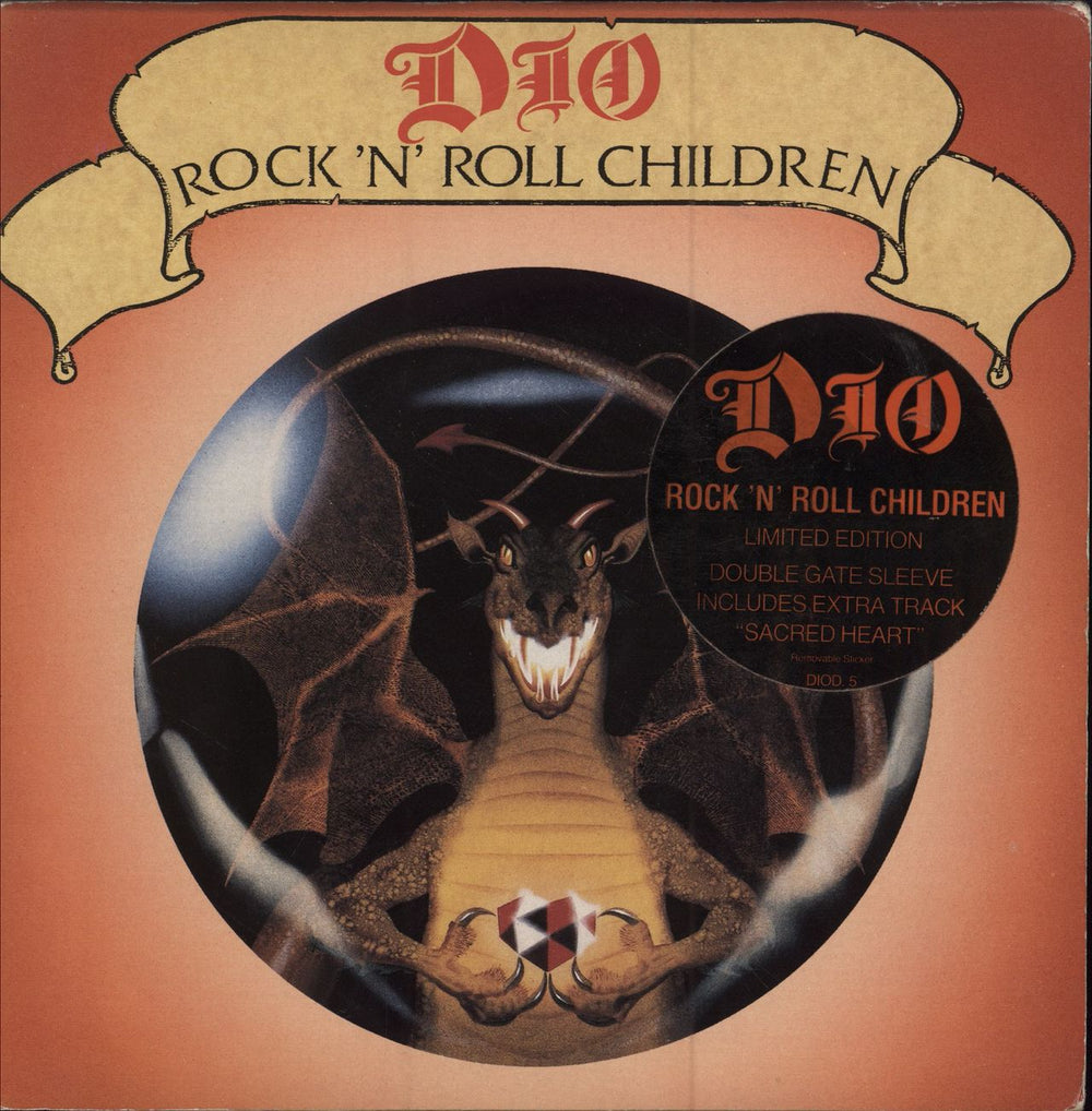 Dio Rock 'N' Roll Children UK 7" vinyl single (7 inch record / 45) DIOD5