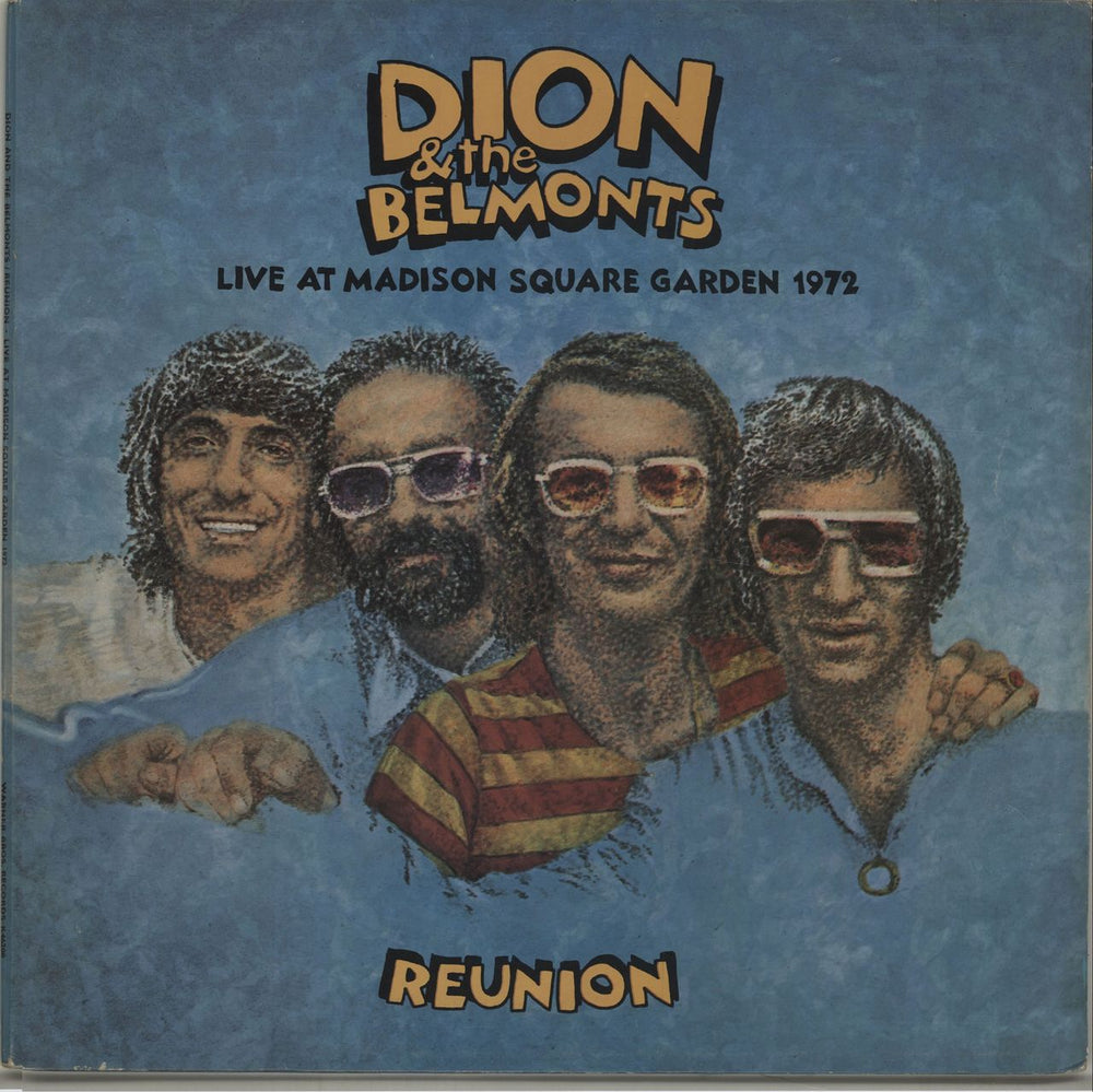 Dion Reunion - Live At Madison Square Garden 1972 UK vinyl LP album (LP record) K46208