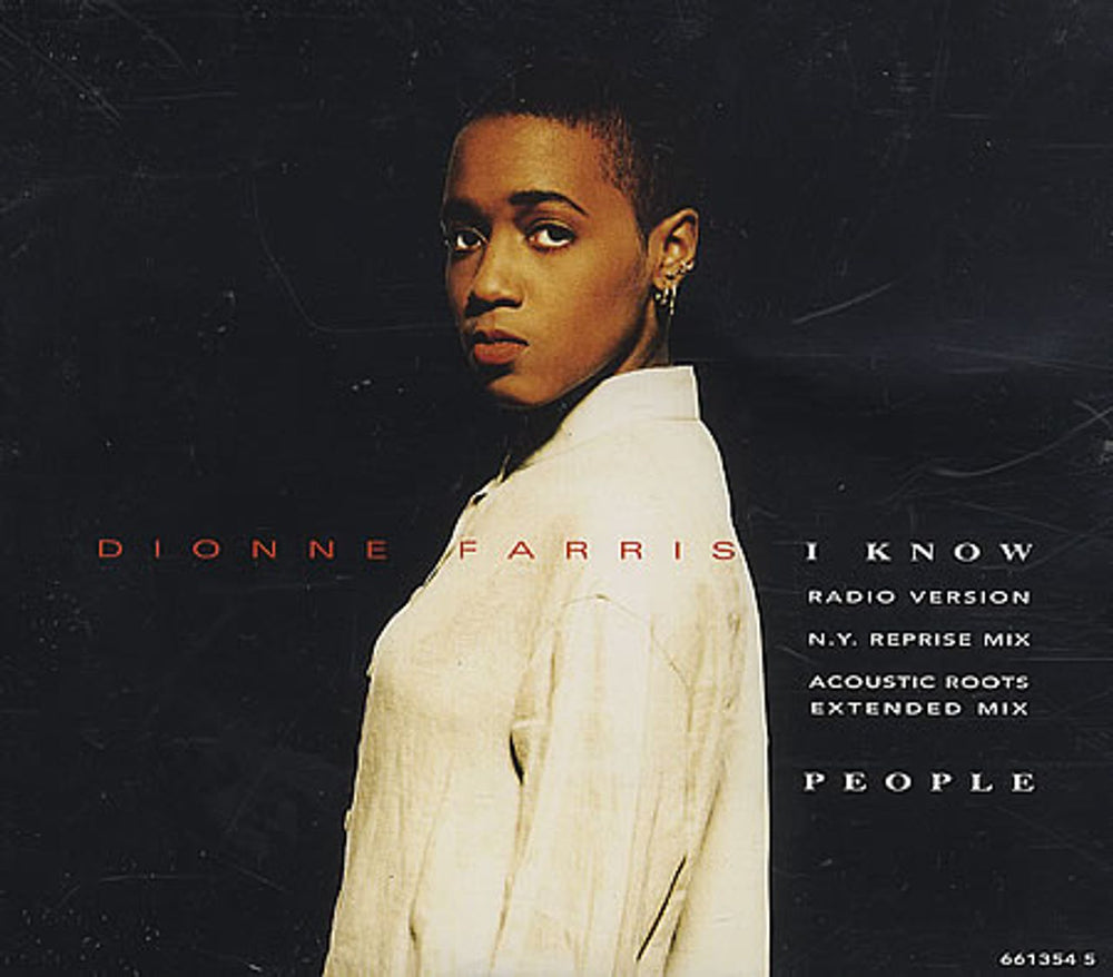 Dionne Farris I Know UK 2-CD single set (Double CD single) 6613542/5