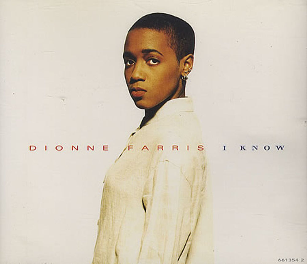 Dionne Farris I Know UK 2-CD single set (Double CD single) DC82SIK390387