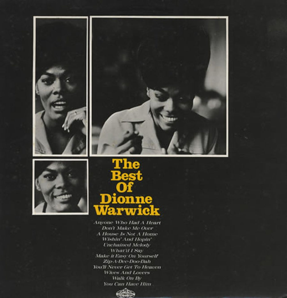 Dionne Warwick The Best Of Dionne Warwick UK vinyl LP album (LP record) NPL28064