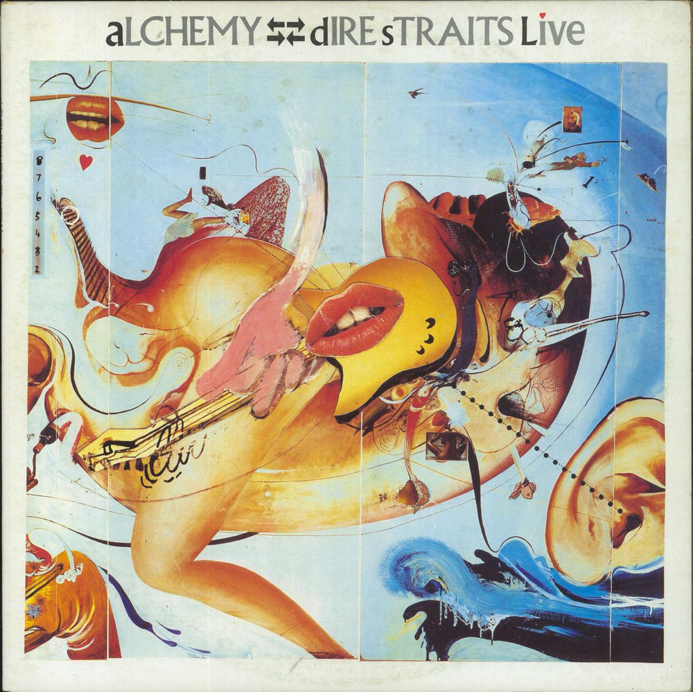 Dire Straits Alchemy Live Italian 2-LP vinyl record set (Double LP Album) 818243-1