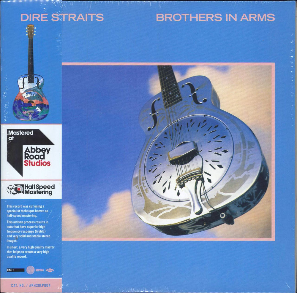 Dire Straits Brothers In Arms - Half Speed Mastered Shrink UK 2-LP vinyl record set (Double LP Album) ARHSDLP004