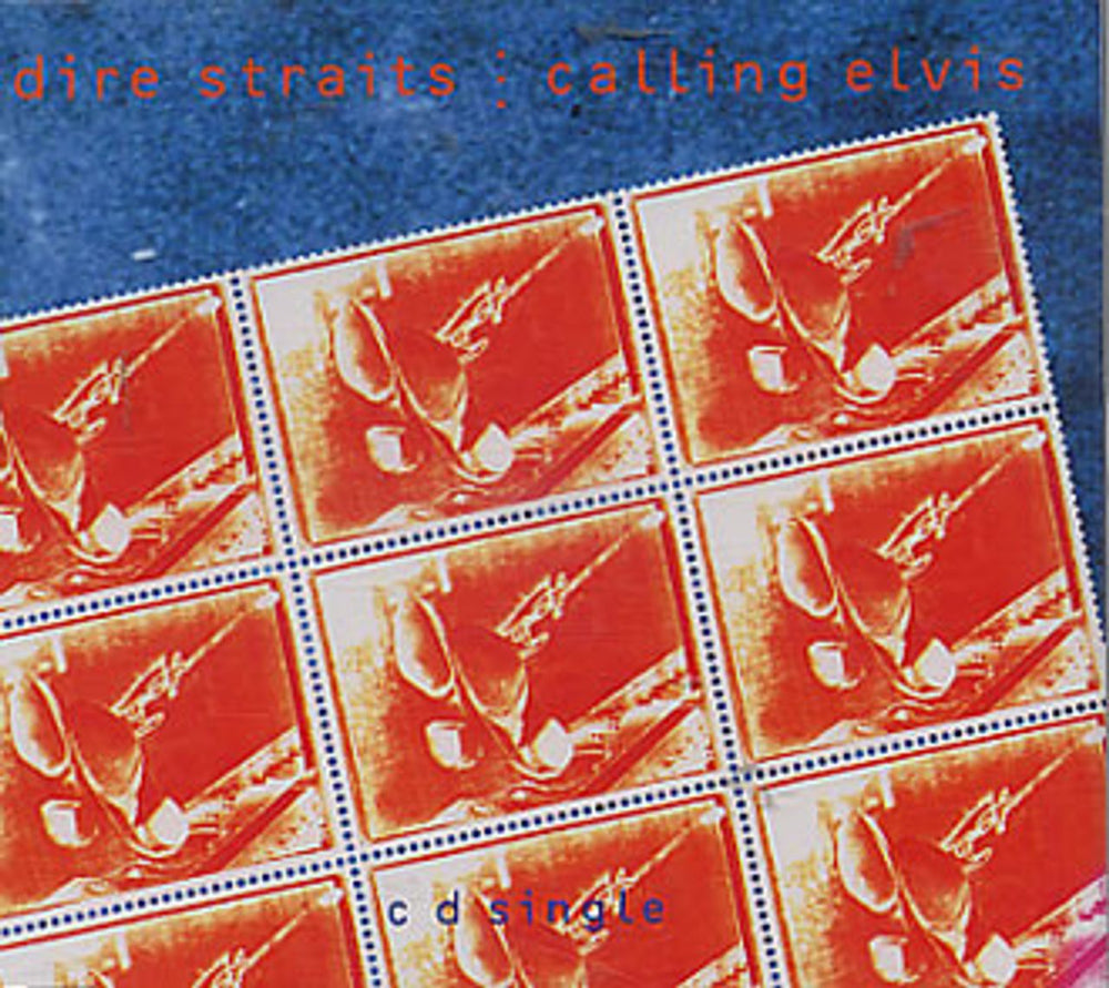 Dire Straits Calling Elvis UK CD single (CD5 / 5") DSCD16