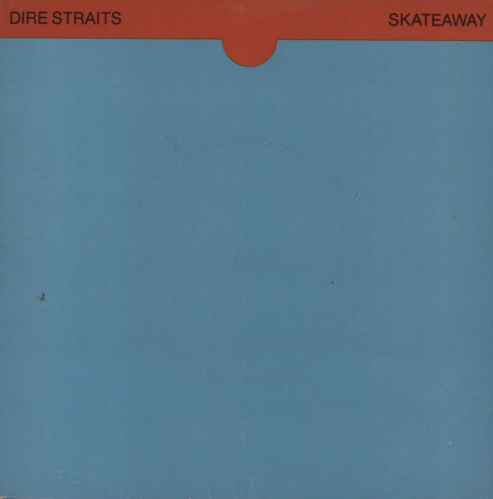 Dire Straits Skateaway - VG Irish 7" vinyl single (7 inch record / 45) MOVIE2