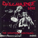 Discharge The Nightmare Continues... Live UK vinyl LP album (LP record) CLAY107