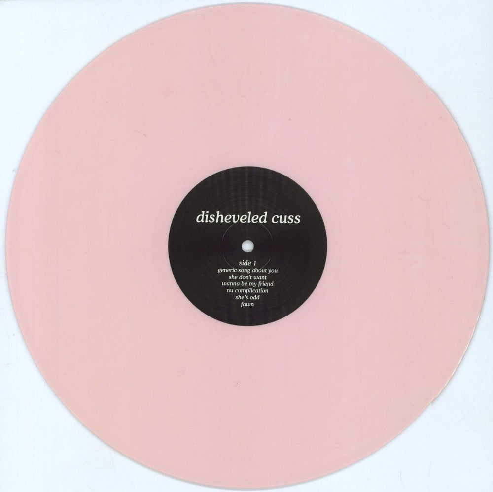 Disheveled Cuss Disheveled Cuss - Pink Vinyl US vinyl LP album (LP record) 493LPDI794879