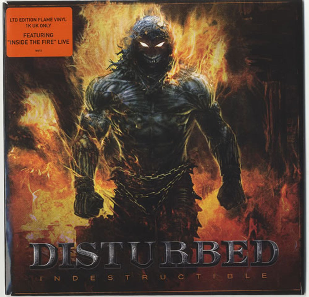 Disturbed Indestructible UK 7" vinyl single (7 inch record / 45) W813