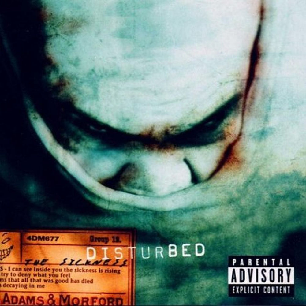 Disturbed The Sickness UK CD album (CDLP) 74321702672