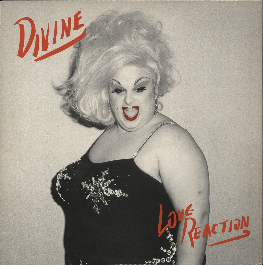 Divine (80's) Love Reaction UK 12" vinyl single (12 inch record / Maxi-single) DEST4