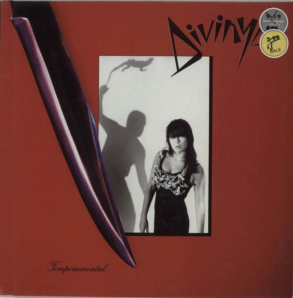 Divinyls Temperamental UK vinyl LP album (LP record) CHR1627