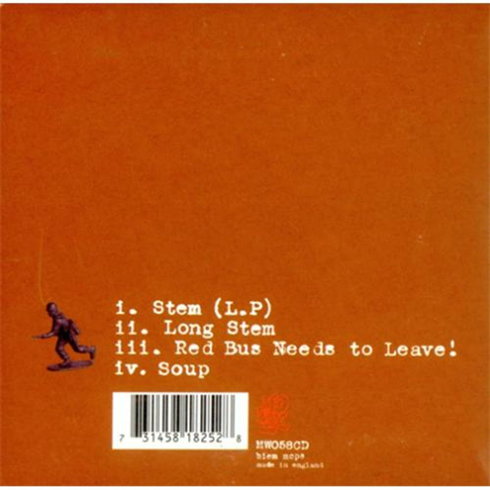 DJ Shadow Stem UK CD single (CD5 / 5") D.SC5ST422428