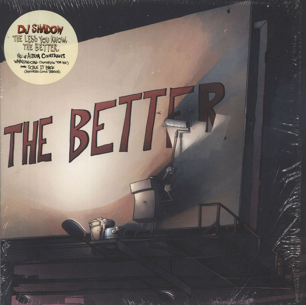 DJ Shadow The Less You Know, The Better UK 2-LP vinyl record set (Double LP Album) 2774212