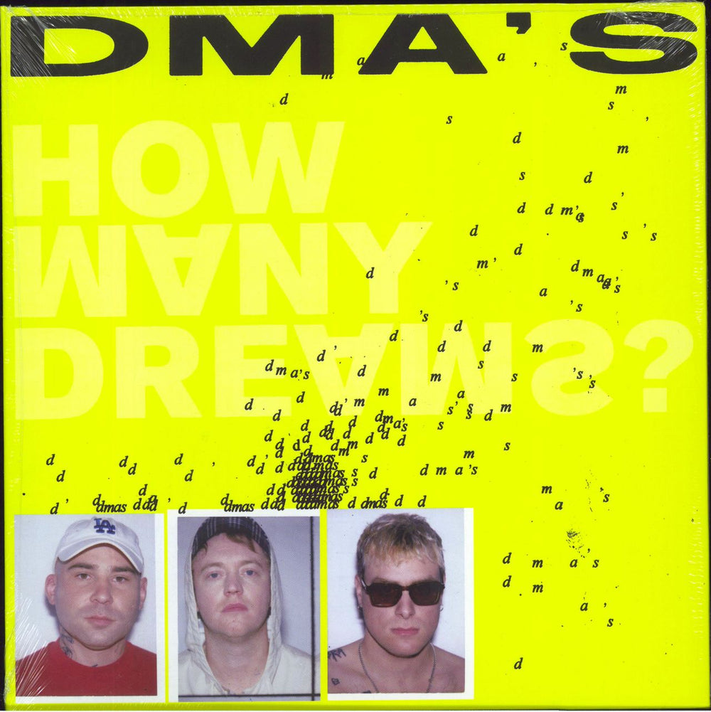 DMA's How Many Dreams? - White Vinyl - Sealed + Autographed Insert UK vinyl LP album (LP record) IOU699