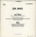 Doctor Who Dr. Who + Sleeve Variant UK 7" vinyl single (7 inch record / 45)