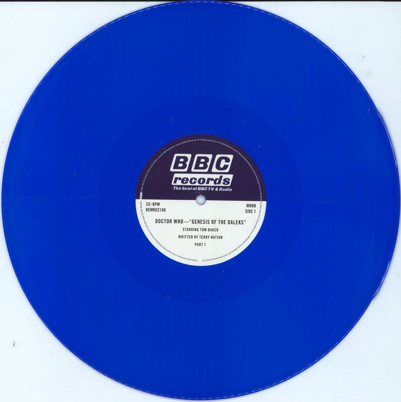 DOCTOR WHO GENESIS OF THE online DALEKS VINYL RECORD