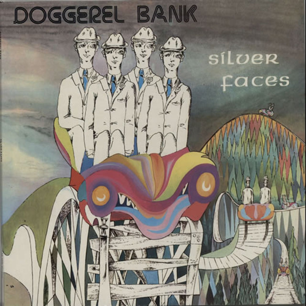 Doggerel Bank Silver Faces UK vinyl LP album (LP record) CAS1079