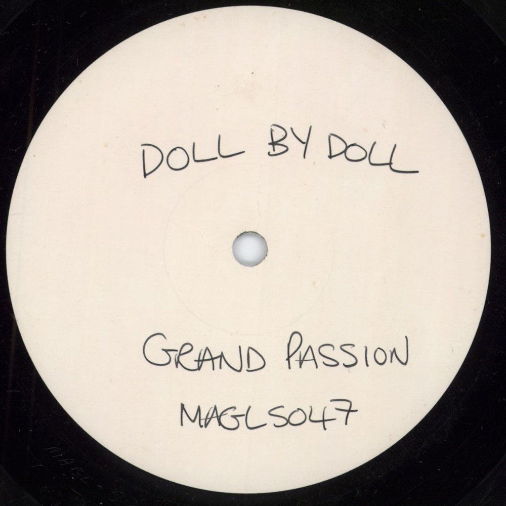 Doll By Doll Grand Passion - Test Pressing UK vinyl LP album (LP record) D0LLPGR795192