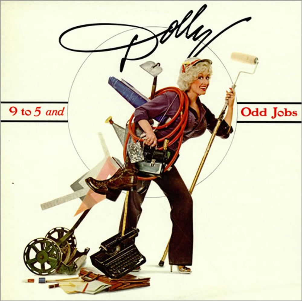 Dolly Parton 9 To 5 And Odd Jobs UK vinyl LP album (LP record) PL13852