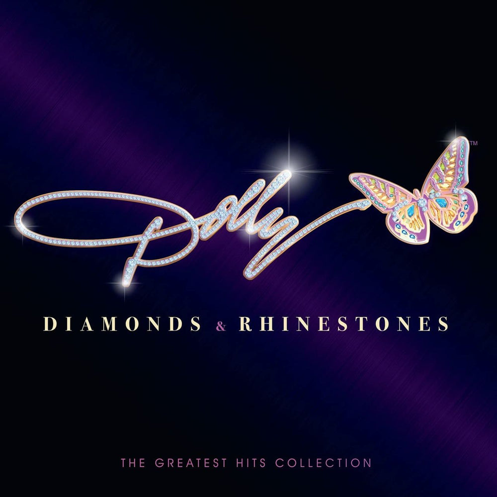 Dolly Parton Diamonds & Rhinestones: The Greatest Hits Collection - Sealed UK 2-LP vinyl record set (Double LP Album) PAR2LDI801981