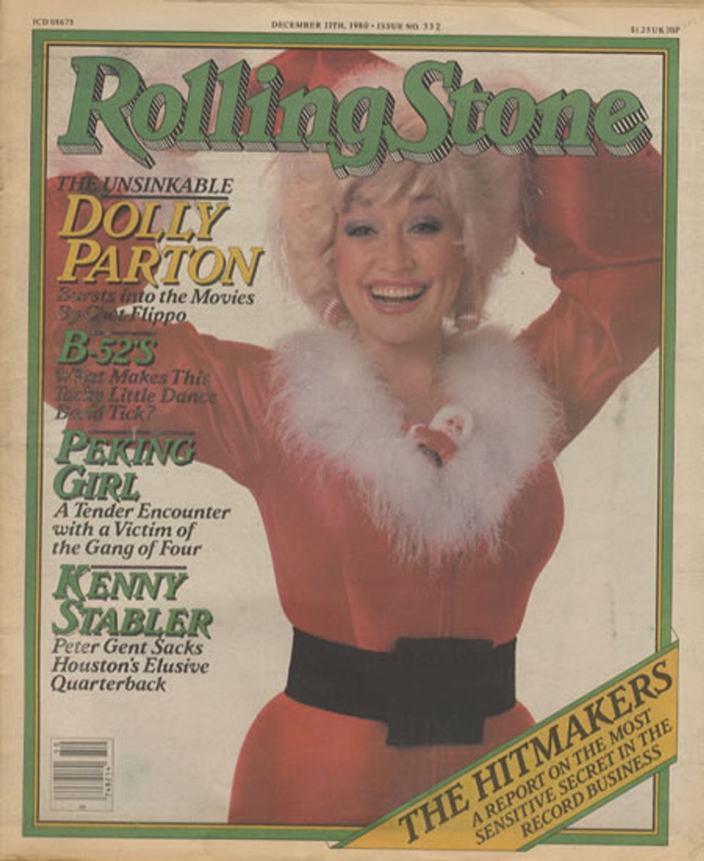 Dolly Parton Rolling Stone US magazine DEC 11TH 1980