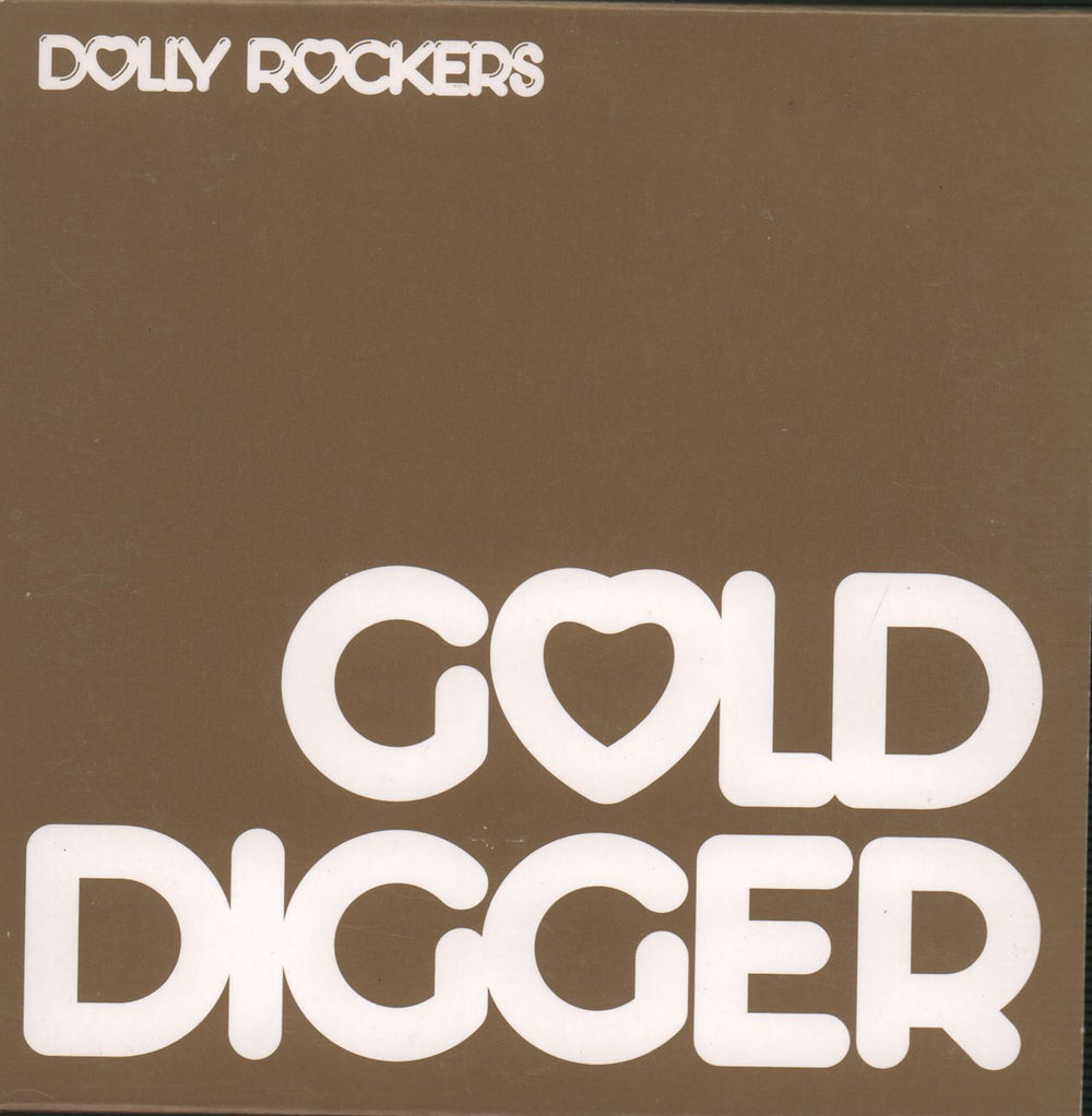 Dolly Rockers Gold Digger UK Promo CD-R acetate CD-R