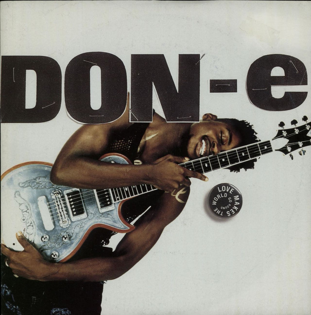 Don-E Love Makes The World Go Round UK 7" vinyl single (7 inch record / 45) BRW242