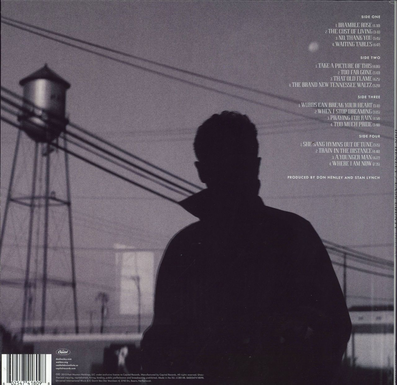 Don Henley Cass County Uk 2 Lp Vinyl Set —