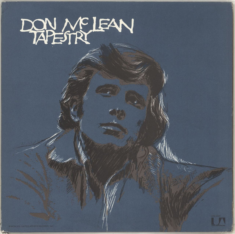 Don McLean Tapestry US vinyl LP album (LP record) UAS-5522