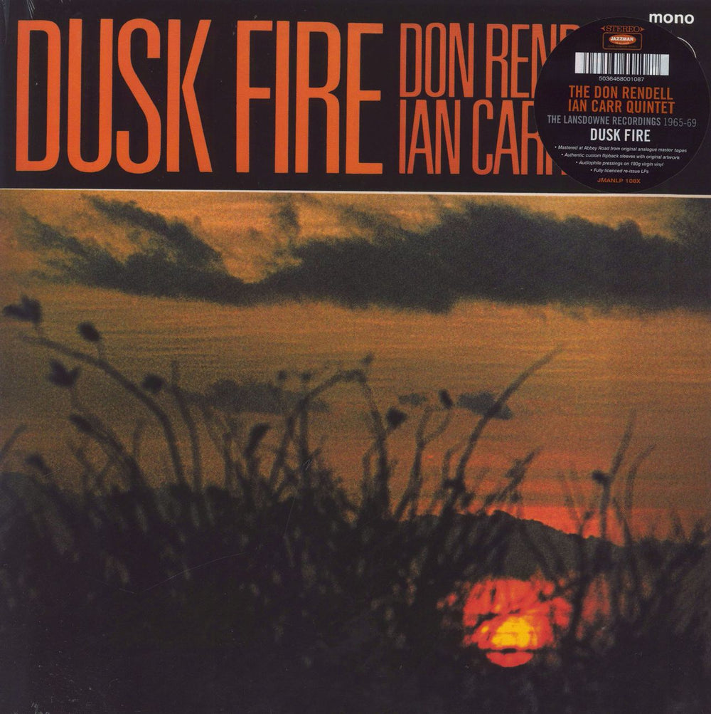 Don Rendell & Ian Carr Dusk Fire - Remastered Stereo 180 Gram - Sealed UK vinyl LP album (LP record) JMANLP108X