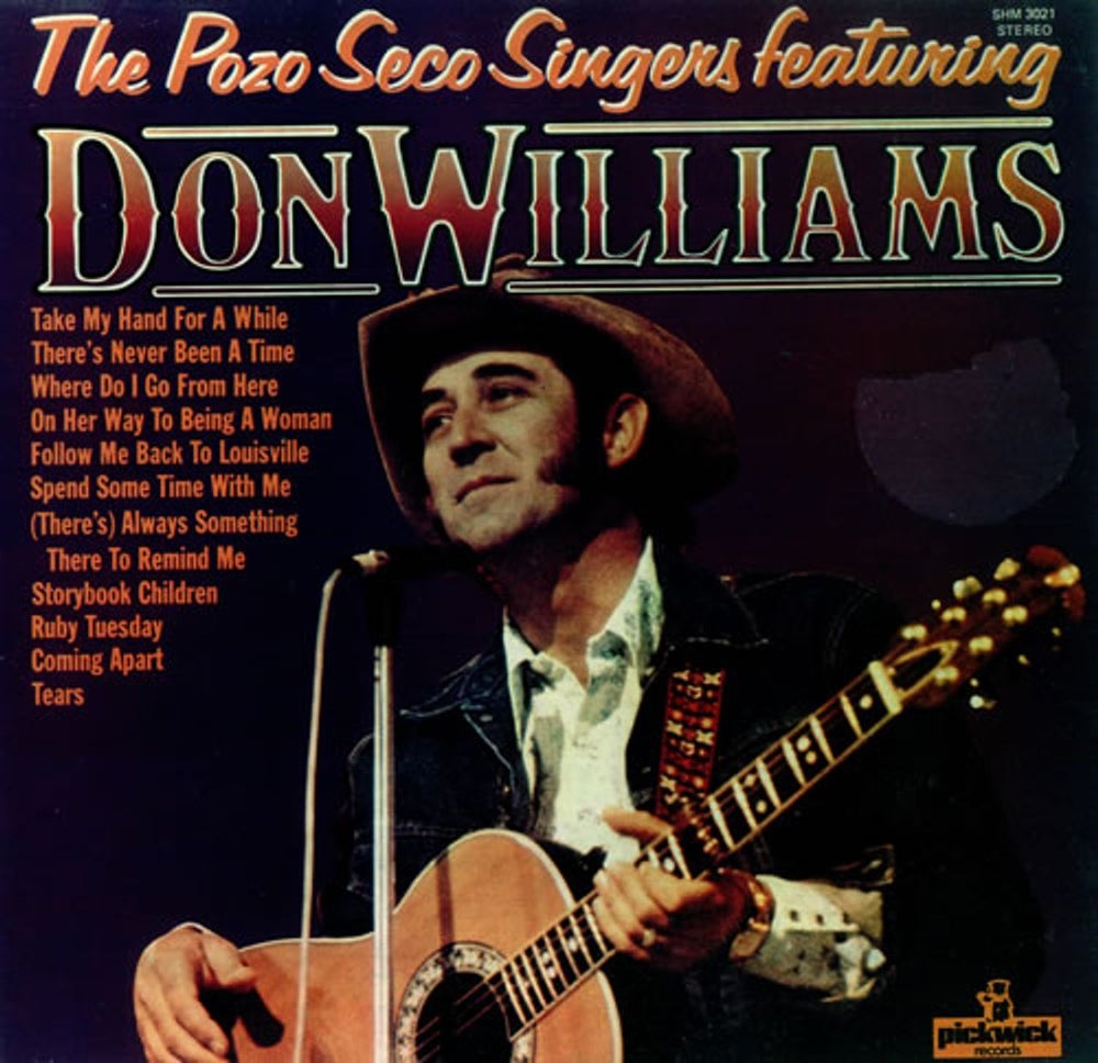 Don Williams The Pozo Seco Singers Featuring Don Williams UK vinyl LP album (LP record) SHM3021