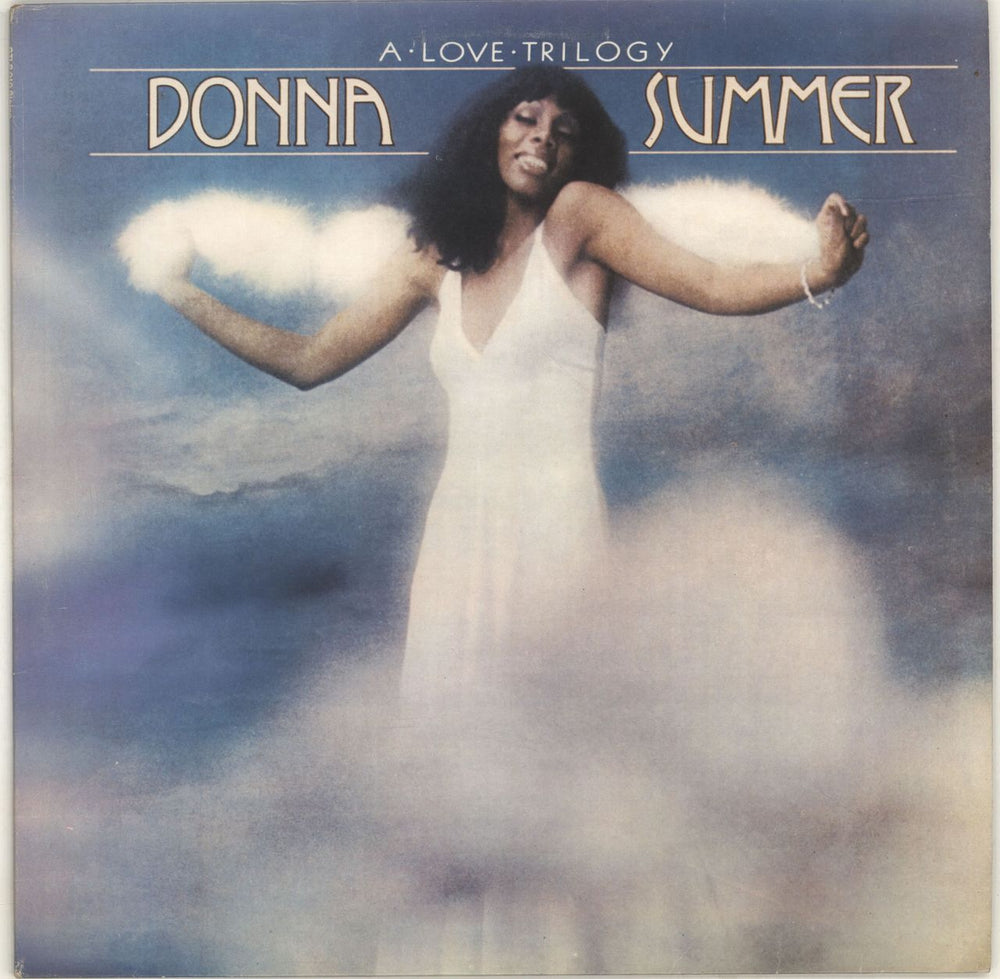 Donna Summer A Love Trilogy UK vinyl LP album (LP record) GTLP010