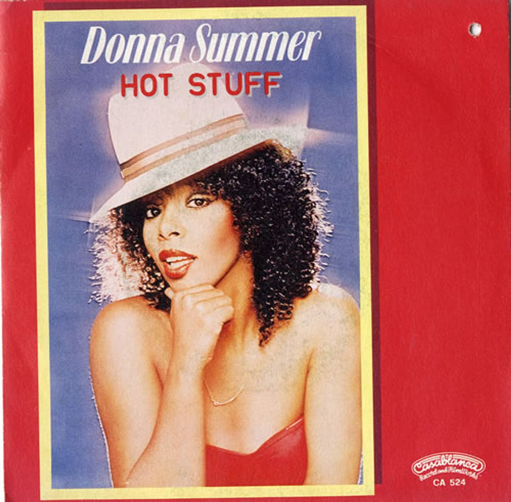 Donna Summer Hot Stuff Italian 7" vinyl single (7 inch record / 45) CA524