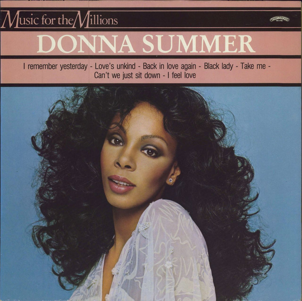 Donna Summer Remember Yesterday Dutch vinyl LP album (LP record) 814162-1