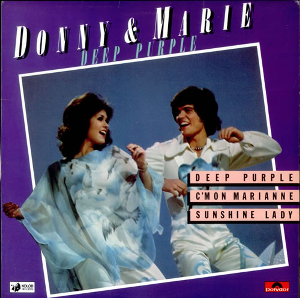 Donny & Marie Osmond Deep Purple UK vinyl LP album (LP record) 2391220