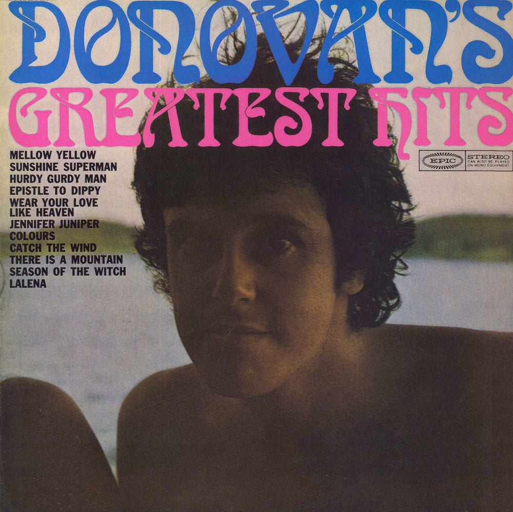 Donovan Greatest Hits - 1st Australian vinyl LP album (LP record) ELPS-3570