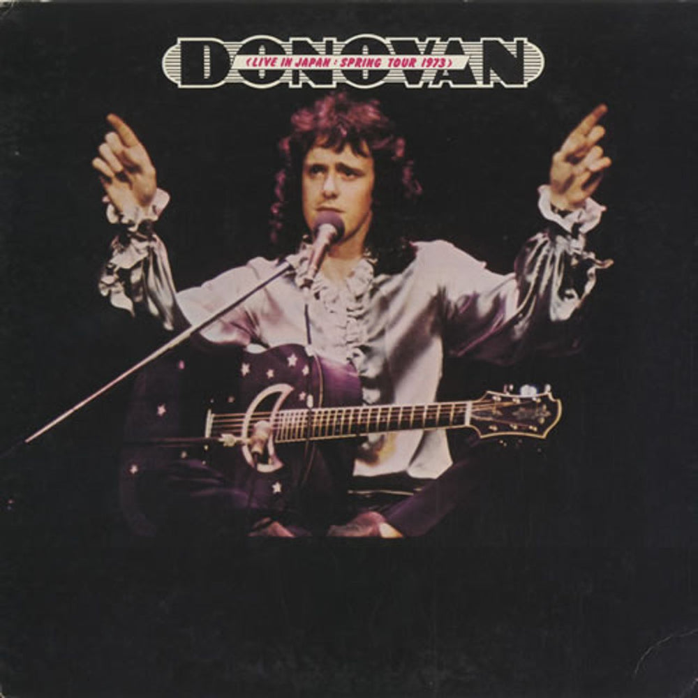 Donovan Live In Japan/Spring Tour 1973 Japanese vinyl LP album (LP record) ECPM-25