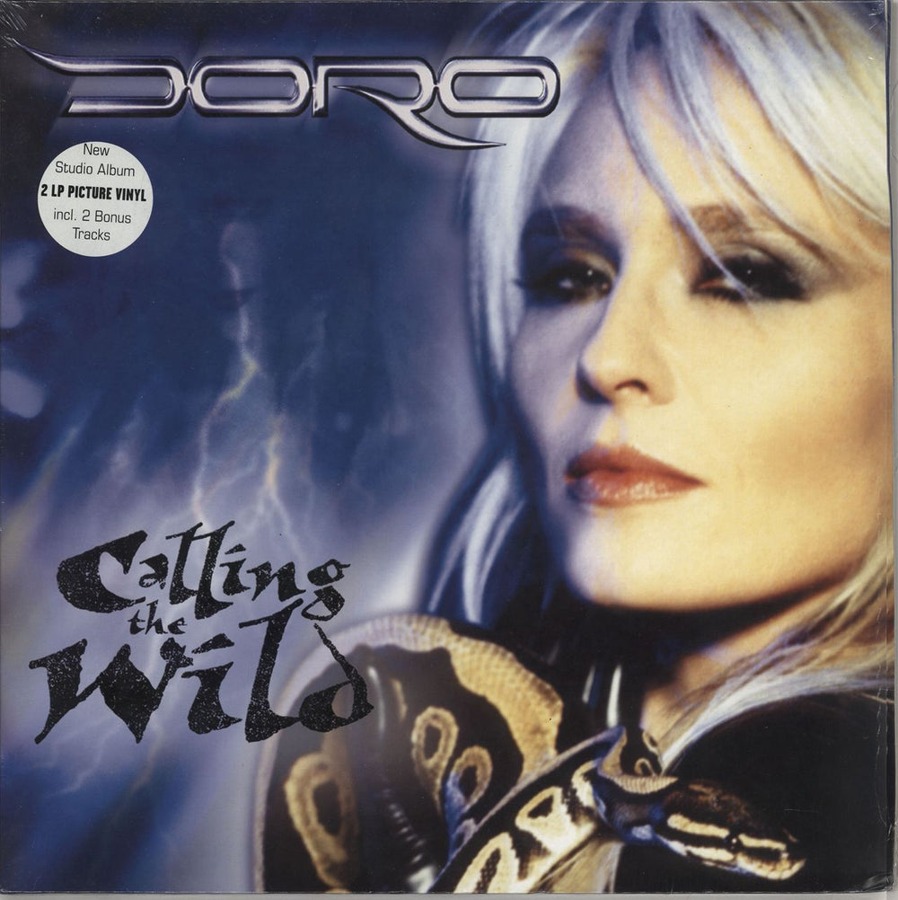 Doro Calling The Wild - Sealed German picture disc LP (vinyl picture disc album) SPV089-720412LP