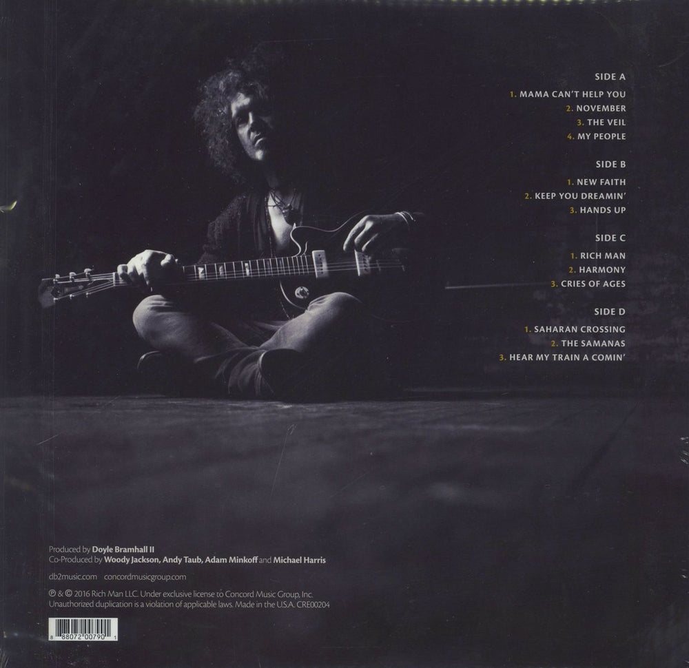 Doyle Bramhall II Rich Man - Sealed US 2-LP vinyl record set (Double LP Album)