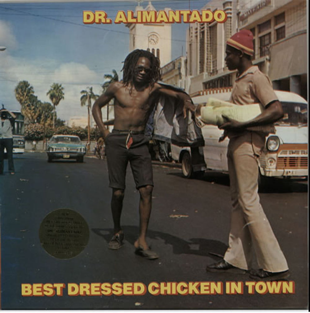 Dr Alimantado Best Dressed Chicken In Town UK vinyl LP album (LP record) GREL1